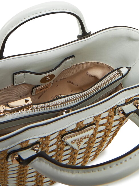 ATALIA Borsa piccola a mano con tracolla natural/white - Borse Donna