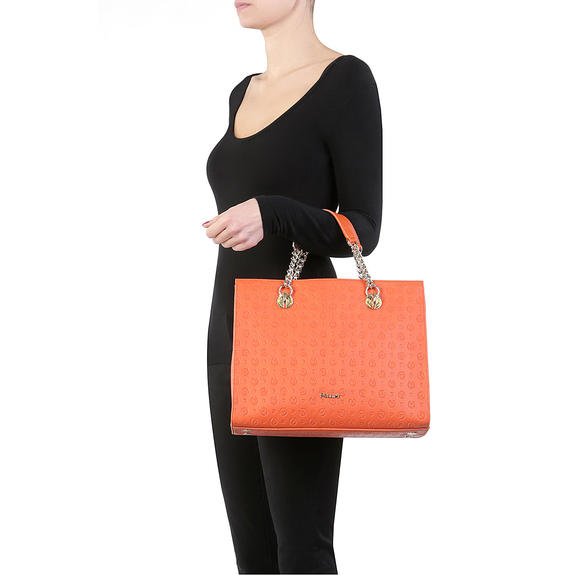 Embossed Heritage Borsa a mano ARANCIO - Borse Donna