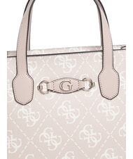 GUESS IZZY 2 Borsa tote a mano con tracolla sand logo - Borse Donna - 3