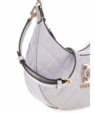 GUESS BESSEY Borsa a spalla con tracolla lavendar grey - Borse Donna - 3