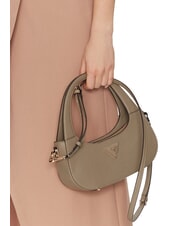 GUESS ECO JAZYLYNN Borsa hobo st saffiano con tracolla sage - Borse Donna - 5