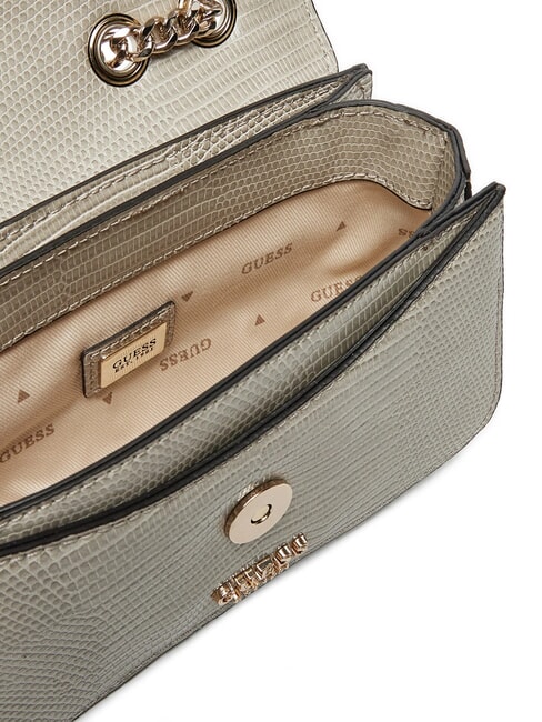 ORLINA Borsa convertible stampa lucertola Taupe - Borse Donna