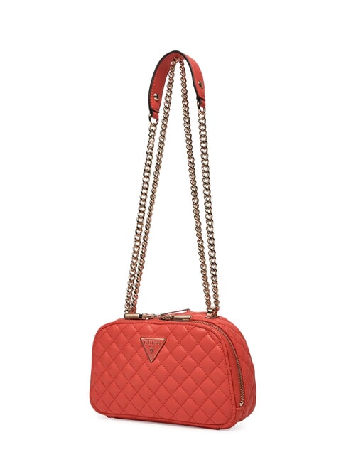 ECO RIANEE Borsa trapuntata convertible coral red - Borse Donna