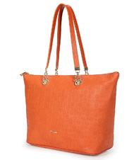 POLLINI Embossed Heritage Shopping bag a spalla ARANCIO - Borse Donna - 3