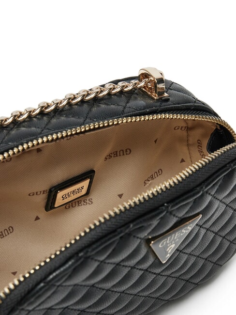 ECO RIANEE Borsa trapuntata convertible NERO - Borse Donna