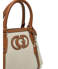 GUESS SEBINA Borsa a mano con tracolla natural/caramel - Borse Donna - 4