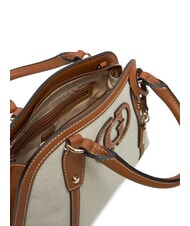 GUESS SEBINA Borsa a mano con tracolla natural/caramel - Borse Donna - 6