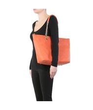 POLLINI Embossed Heritage Shopping bag a spalla ARANCIO - Borse Donna - 7