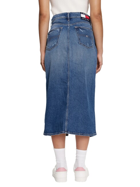 TH JEANS Gonna lunga in denim denim medium - Gonne Donna