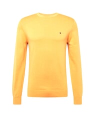 TOMMY HILFIGER TH FLAG Maglione girocollo in cotone city yellow - Maglie Uomo - 3
