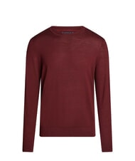 TOMMY HILFIGER TH  Maglione girocollo in lana deep rouge - Maglie Uomo - 3