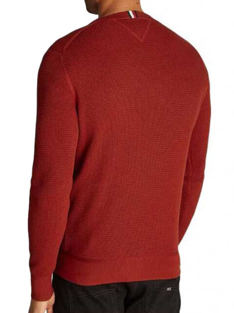 TH  Maglione girocollo in cotone dark magma - Maglie Uomo