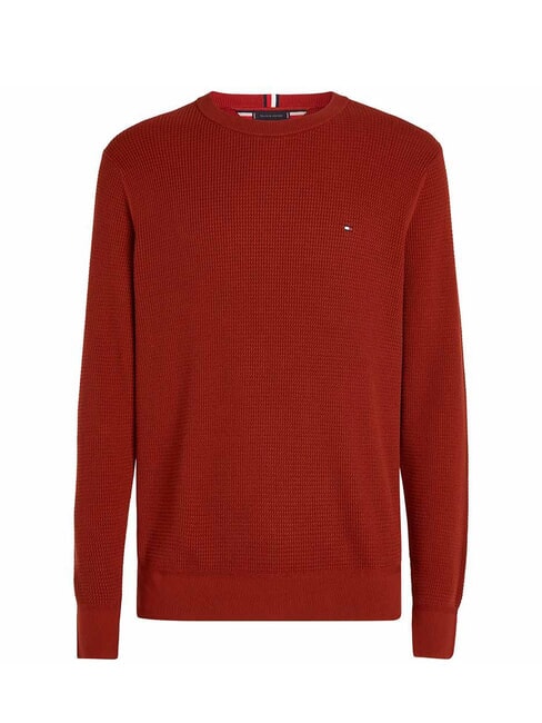 TH  Maglione girocollo in cotone dark magma - Maglie Uomo