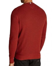 TOMMY HILFIGER TH  Maglione girocollo in cotone dark magma - Maglie Uomo - 2