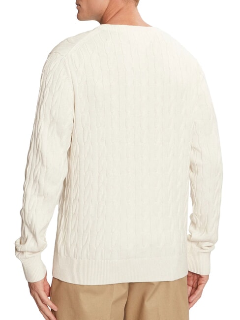 TH  Maglioncino girocollo ivory - Maglie Uomo