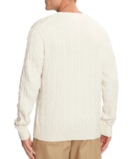 TOMMY HILFIGER TH  Maglioncino girocollo ivory - Maglie Uomo - 2