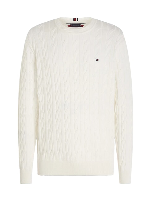TH  Maglioncino girocollo ivory - Maglie Uomo
