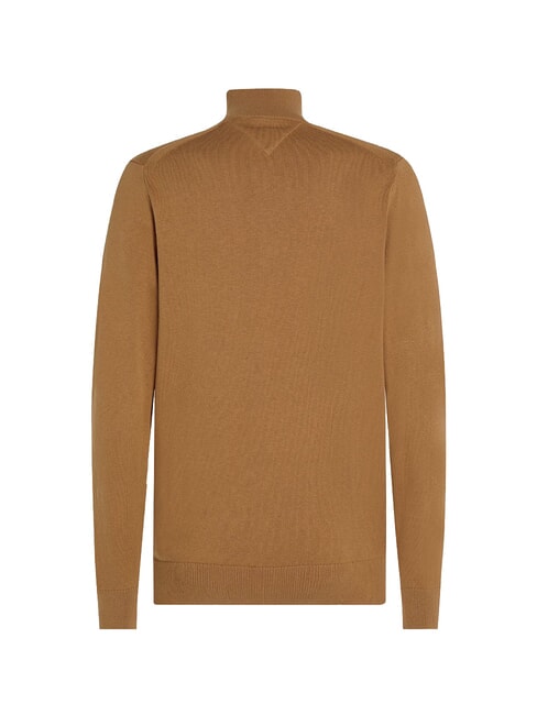 TH  Maglione a collo alto con zip safari canvas - Maglie Uomo