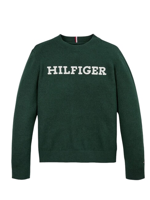 TH KIDS Maglione a girocollo ornamental green - Maglioni Bambini