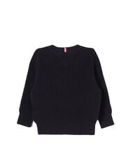 TOMMY HILFIGER TH KIDS Maglione in cotone desert sky - Maglioni Bambini - 3