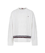 TOMMY HILFIGER TH KIDS Maglione bambino ivory petal - Maglioni Bambini - 2