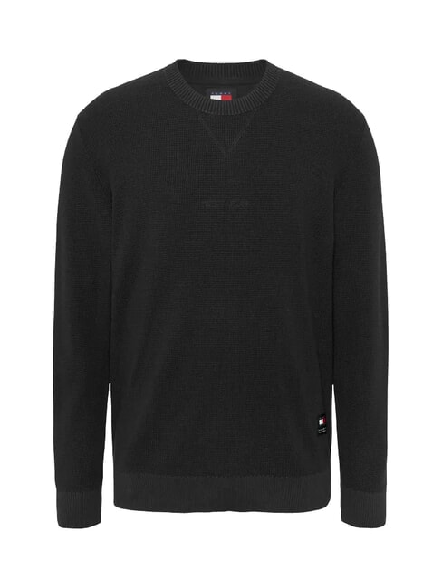 TH JEANS Maglione girocollo black - Maglie Uomo