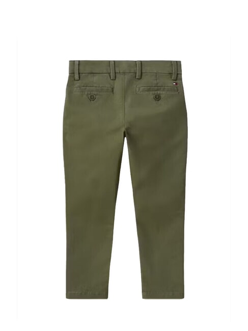 TH KIDS Pantaloni in cotone utility olive - Pantaloni bambini