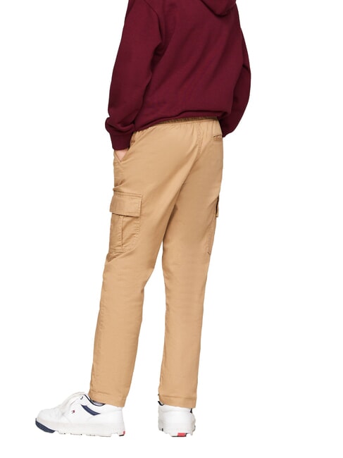 TH KIDS Pantaloni unisex in cotone classic khaki - Pantaloni bambini