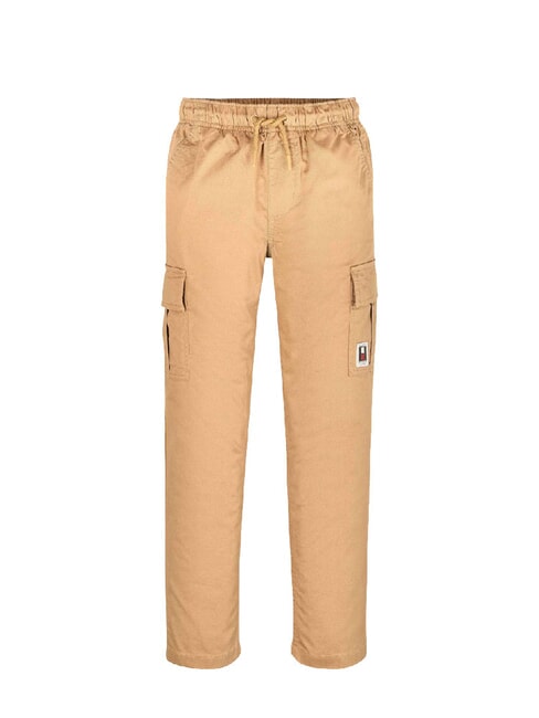 TH KIDS Pantaloni unisex in cotone classic khaki - Pantaloni bambini