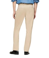 TOMMY HILFIGER TH  Pantaloni uomo in cotone batique khaki - Pantaloni Uomo - 3