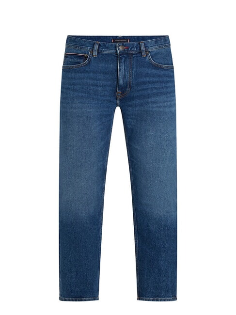TH DENTON Jeans Straight Fit custer indigo - Jeans Uomo