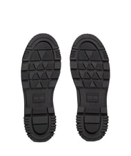 TOMMY HILFIGER TH JEANS  Stivaletti alti in pelle black - Scarpe Donna - 4