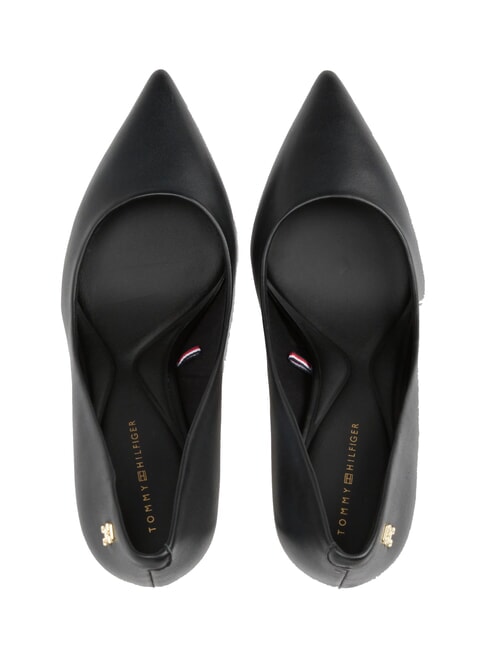 TH  D&eacute;collet&eacute; tacco 9 in pelle black - Scarpe Donna