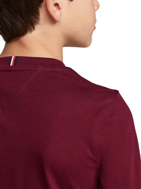 TH KIDS T-Shirt a maniche lunghe deep rouge - T-shirt Bambino