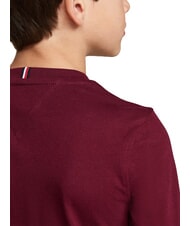 TOMMY HILFIGER TH KIDS T-Shirt a maniche lunghe deep rouge - T-shirt Bambino - 2