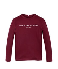 TOMMY HILFIGER TH KIDS T-Shirt a maniche lunghe deep rouge - T-shirt Bambino - 3