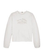 TOMMY HILFIGER TH KIDS Sleeve T-Shirt a maniche lunghe white - T-shirt Bambino - 3
