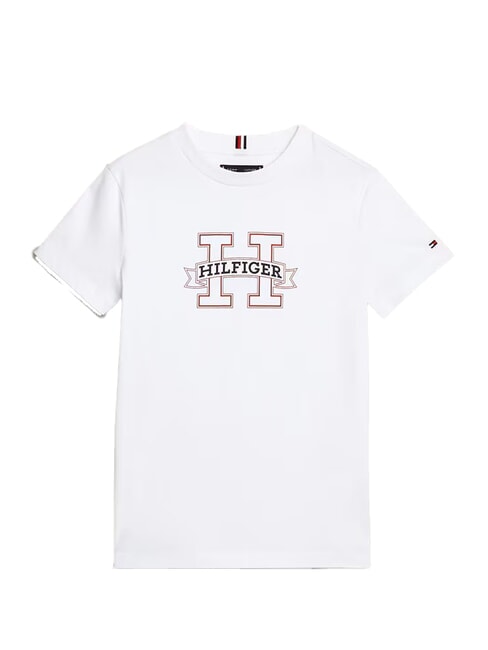 TH KIDS Maglietta a maniche corte in cotone white - T-shirt Bambino
