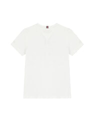 TOMMY HILFIGER TH KIDS Maglietta a maniche corte in cotone white - T-shirt Bambino - 3