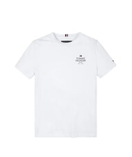 TOMMY HILFIGER TH KIDS T-Shirt in cotone manica corta white - T-shirt Bambino - 3