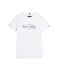 TOMMY HILFIGER TH KIDS Maglietta in cotone maniche corte white - T-shirt Bambino - 2
