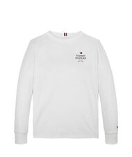 TOMMY HILFIGER TH KIDS Maglietta in cotone white - T-shirt Bambino - 3