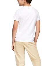 TOMMY HILFIGER TH KIDS T-Shirt in cotone Bambino white - T-shirt Bambino - 2