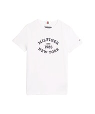 TOMMY HILFIGER TH KIDS Maglietta bambino in cotone white - T-shirt Bambino - 3