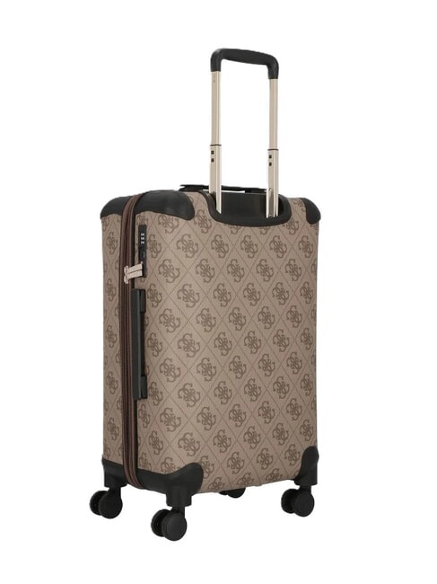 BERTA 22 Trolley Bagaglio a Mano, espandibile latte logo/brown - Bagagli a mano