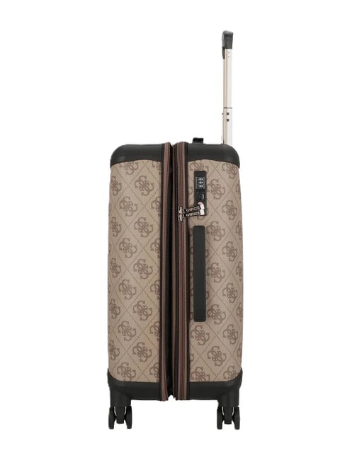 BERTA 22 Trolley Medio, espandibile latte logo/brown - Trolley Rigidi