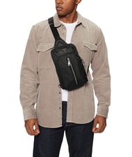 GUESS LUGANO Borsello NERO - Tracolle Uomo - 4