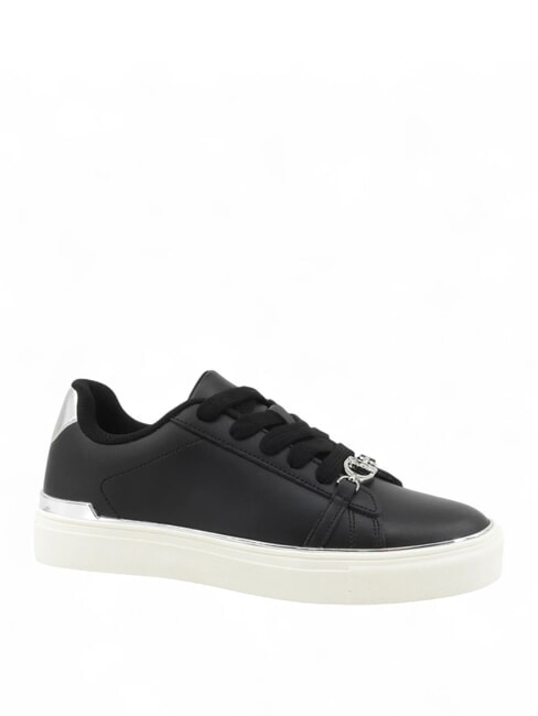KIKI 01 Sneakers in pelle suede/silver - Scarpe Donna