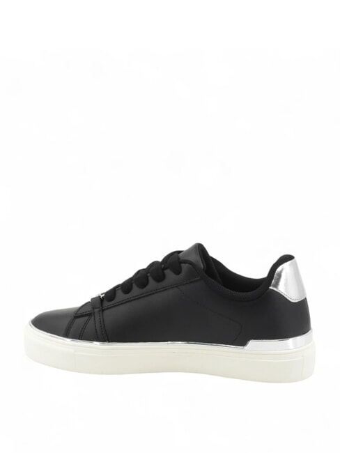 KIKI 01 Sneakers in pelle suede/silver - Scarpe Donna