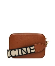 COCCINELLE TEBE Borsa a tracolla in pelle martellata cognac - Borse Donna - 2